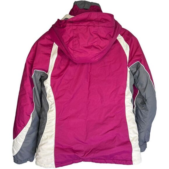 Columbia Women’s Winter Snow Jacket Fascia Pink Hooded Medium - Picture 13 of 13